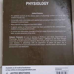 Debasis Pramanik Book Of Physiology 1st Year MBBS