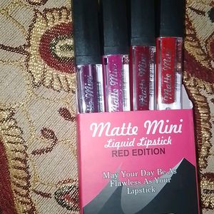 Matte Mini Liquid Lipstick Red Edition