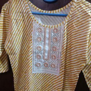 Pure Cotton Kurti