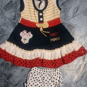 0 to 3m Cotton Frock