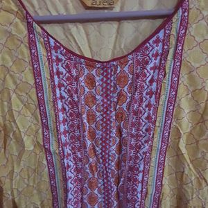 Kurta With Attached Belt