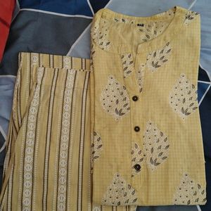 Cotton Kurta Set