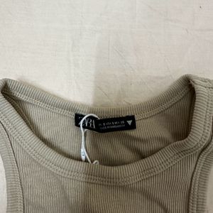 ZARA ribbed Top