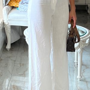 h&m linen trousers