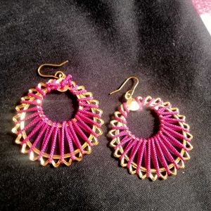 It's Beautiful Earing Of Pink Colour