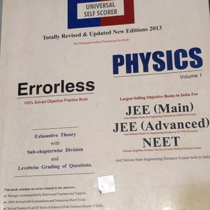 Errorless Physics Vol 1