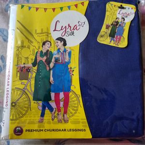 Lyra Royal Blue Churidar Leging OF Free Size