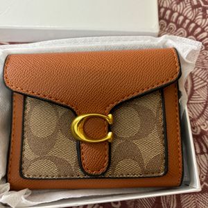 Coach Tabby Wallet - Rust