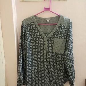 A Casual Tunic Top Of Grey Colour