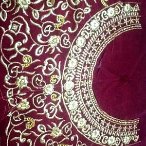 😍New Wedding Maroon Lehenga