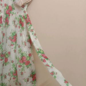 Floral Print Anarkali