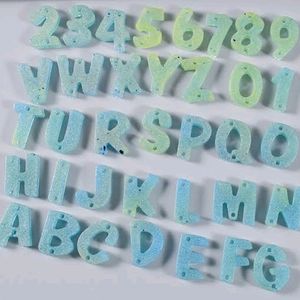 Eenfnety ™ A To Z Alphabetical  Resin Letters For Decoration