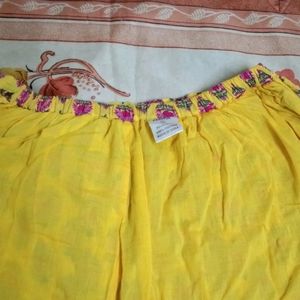 Colorful Flared Skirt