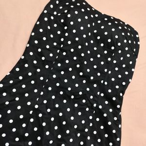 Polka Dot Mini Dress...