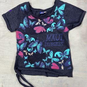 Girls Butterfly T-shirt