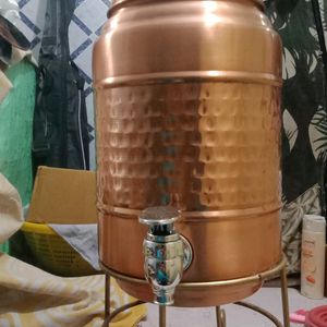 Pure Water  Copper Container