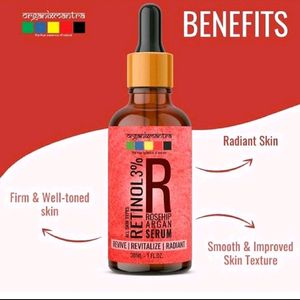 Retinol Rosehip Argan Serum