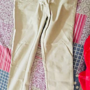 Beige Trouser