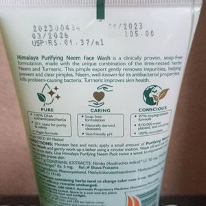 Himalaya Purifying Neem Face Wash