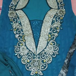 Heavy Anarkali Suit 3 Pc