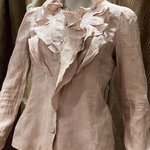 Ruffle designer shirt