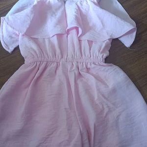 Pink Rompers For 6+ Month