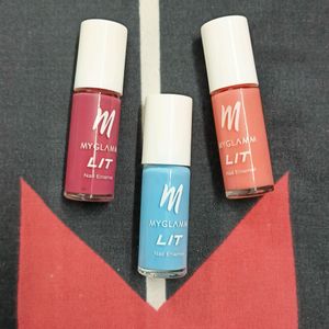 Myglamm LIT Nailpolish Combo