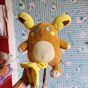 Alolan Raichu Pokemon Plushie