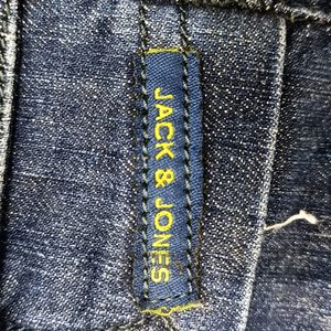 It's Jack And Jones Navy Blue Jeans