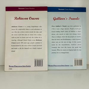 Robinson Crusoe + Gulliver’s Travels Books Combo