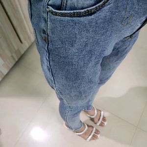 Skinny Light Wash Jeans For Women