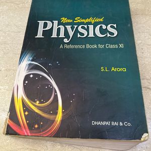 S.L Arora Physics Class 11