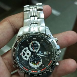 Casio Edifice Orignal Chronograph Black Dial Men's