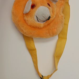 Mustard Yellow Sling Bag For Kids