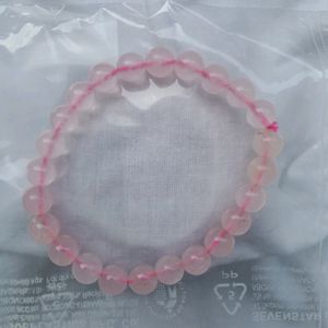 Rose Quartz Crystal Bracelet