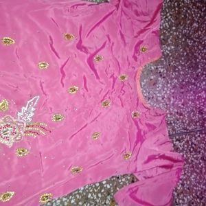 Pink Suit Set With Dupatta