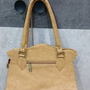 Golden Brown Handbag