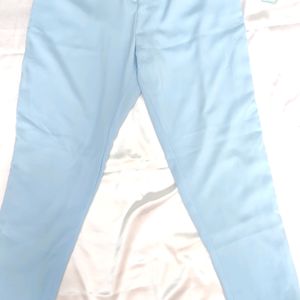 Ether Light Blue Trouser