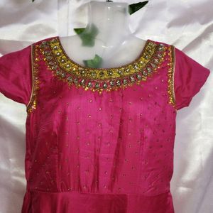 Pink Ethnic Gown