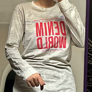 Long Sleeve Gray Tshirt