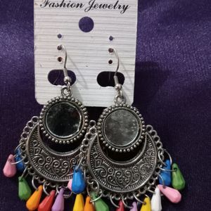 *Party Wear Earrings (Pack Of 8)*