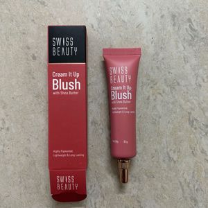 Swiss Beauty Cream It Up Blusher With Shea Butter