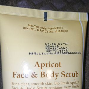 Biofresh Apricot Face And Body Scrub