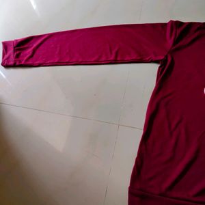 Casual Maroon Tshirt