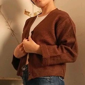 Brown Cardigan