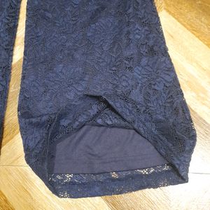 Midnight Blue Palazzo Belbottom Pants