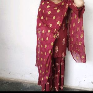 Completely Punjabi Sharara Suit