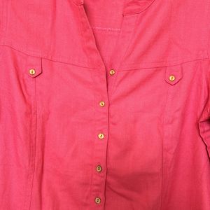 Coral Colour Kurta