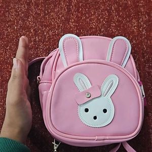 Pink Bunny Mini Backpack