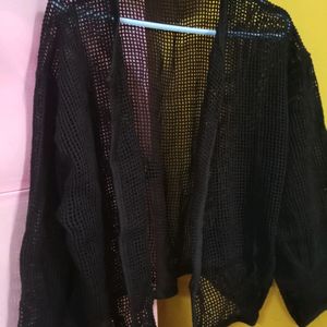 Netted Over Coat